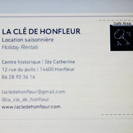 -parking Prive -maison Entiere -balancoire En Interieur-coeur Historique -la Clef De Σπίτι διακοπών Ονφλέρ