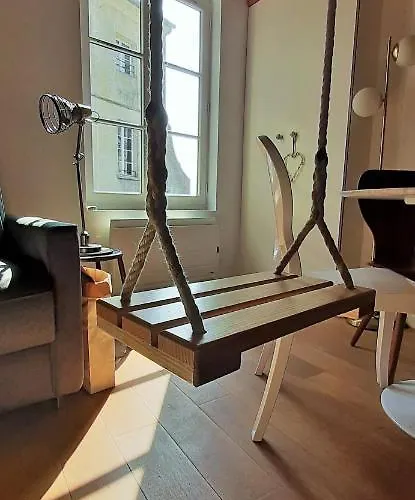 Hébergement de vacances -maison Entière -balancoire En Intérieur-parking Privé -coeur Historique -la Clef De